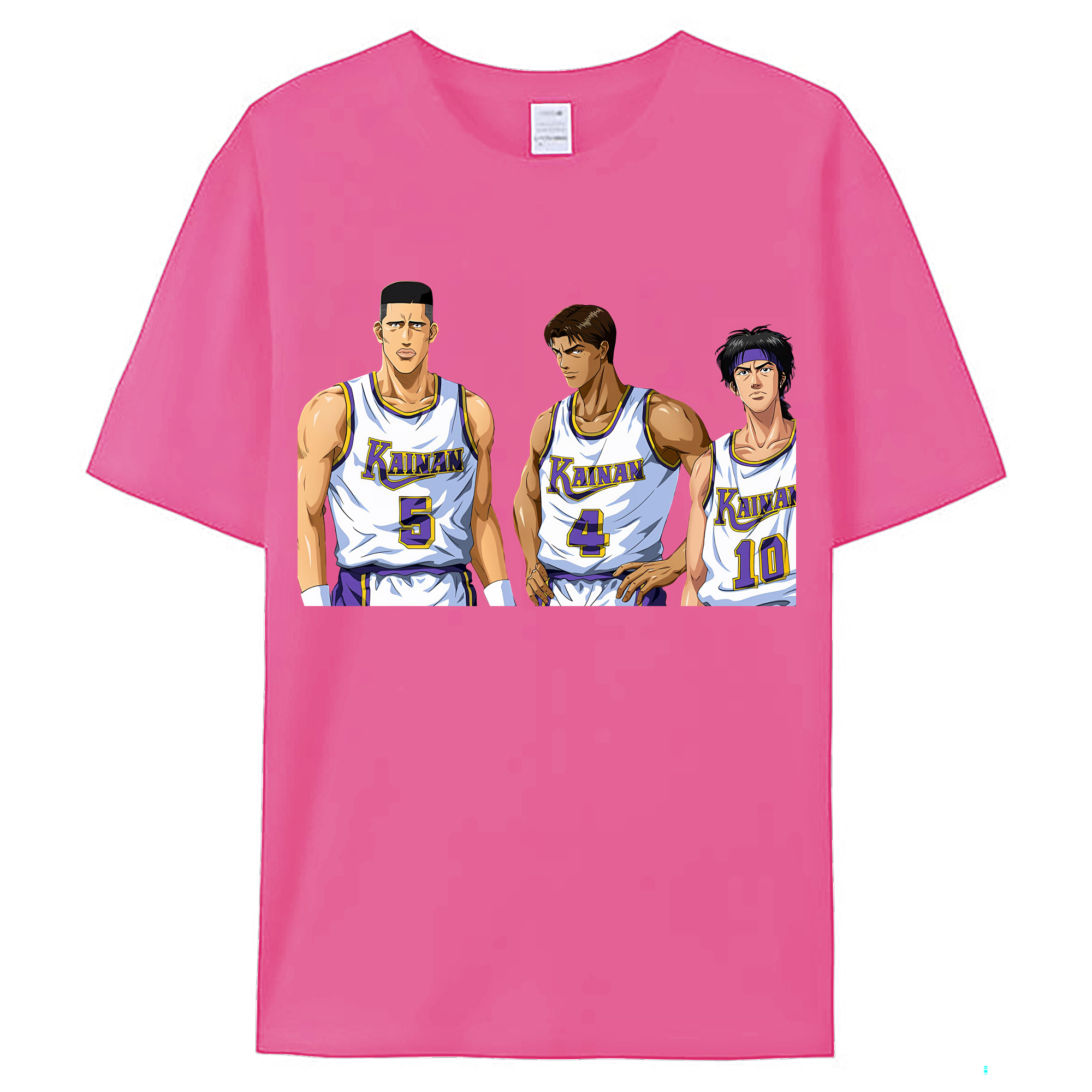 （画像用） SLAM DUNK／スラムダンク レディースカジュアルプリントTシャツ（綿100％）